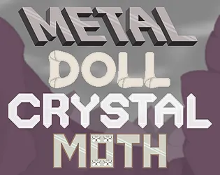 Metal Doll Crystal Moth